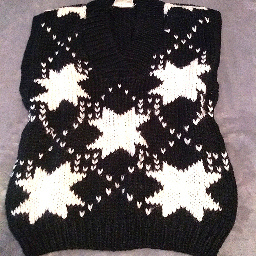 Snowflake Sweater Vest